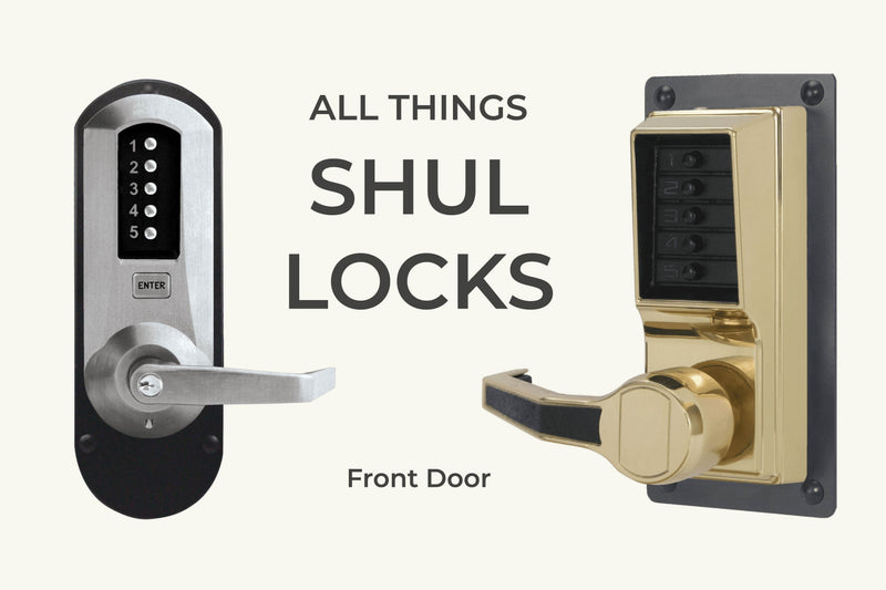 Help! My Shul has a broken lock on the front door.